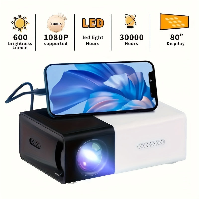 RoomFlix YG300 Mini Projector